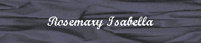 Rosemary Isabella